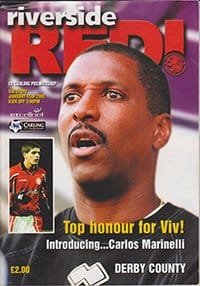 Middlesbrough v Derby County 15-Jan-2000