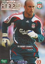 Liverpool v Derby County 01-Sep-2007