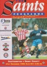 Southampton v Derby County 21-Dec-1996