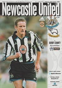 Newcastle United v Derby County 25-Oct-1999