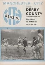 Manchester City v Derby County 27-Mar-1970