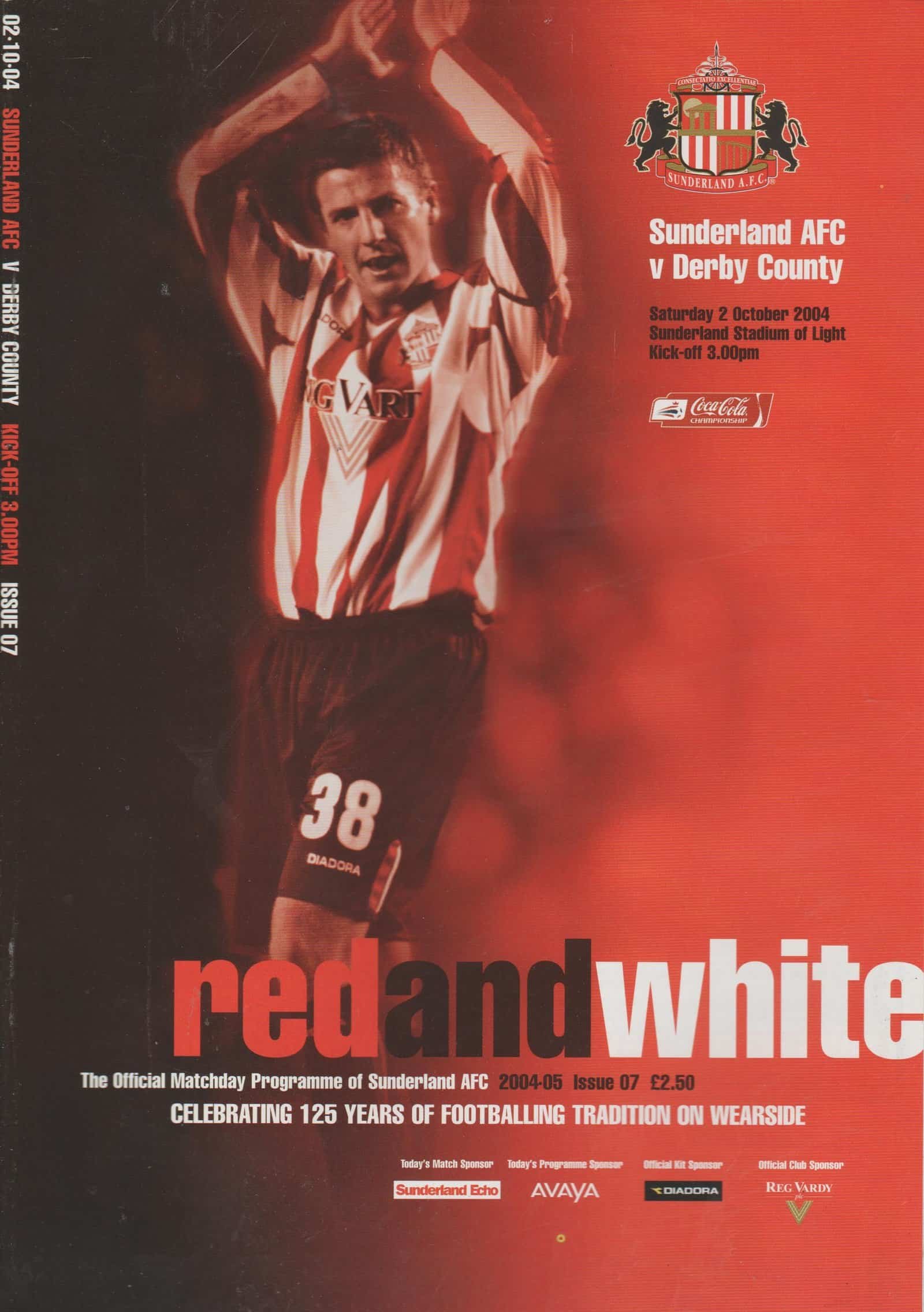 Sunderland v Derby County 02-Oct-2004