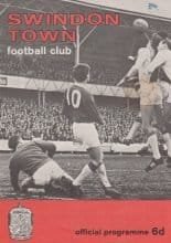 Swindon Town v Doncaster Rovers 11-Oct-1966