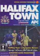 Halifax Town v Doncaster Rovers 11-Jan-2003