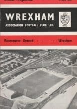 Wrexham v Doncaster Rovers 12-Oct-1968