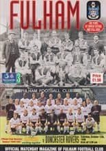 Fulham v Doncaster Rovers 12-Oct-1996