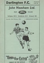 Darlington v Doncaster Rovers 20-Feb-1960