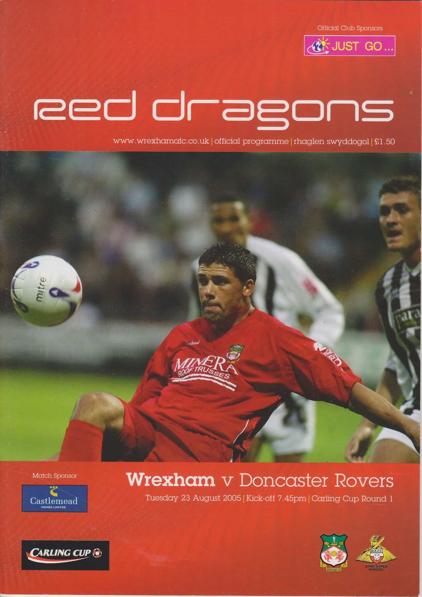 Wrexham v Doncaster Rovers 23-Aug-2005