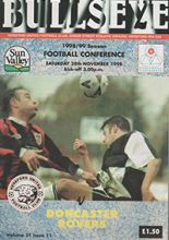 Hereford United v Doncaster Rovers 28-Nov-1998