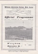 Wrexham v Doncaster Rovers 04-Feb-1961