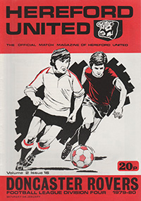 Hereford United v Doncaster Rovers 05-Jan-1980