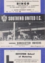 Southend United v Doncaster Rovers 08-Apr-1968
