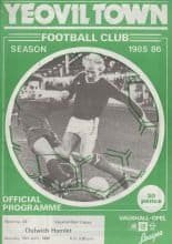 Yeovil Town v Dulwich Hamlet 19-Apr-1986