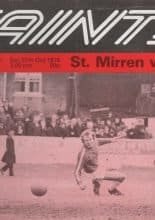 St Mirren v Dundee 27-Oct-1979