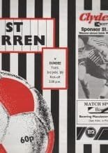 St Mirren v Dundee 03-Jan-1989