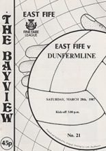 East Fife v Dunfermline 28-Mar-1987