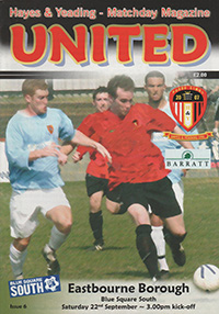 Hayes & Yeading United v Eastbourne Borough 22-Sep-2007