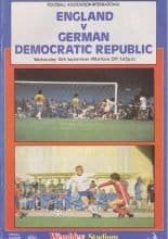 England v East Germany (GDR) 12-Sep-1984