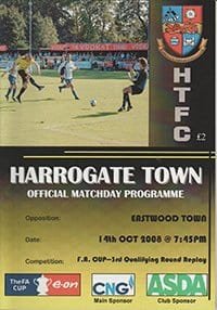 Harrogate Town v Eastwood Town 14-Oct-2008