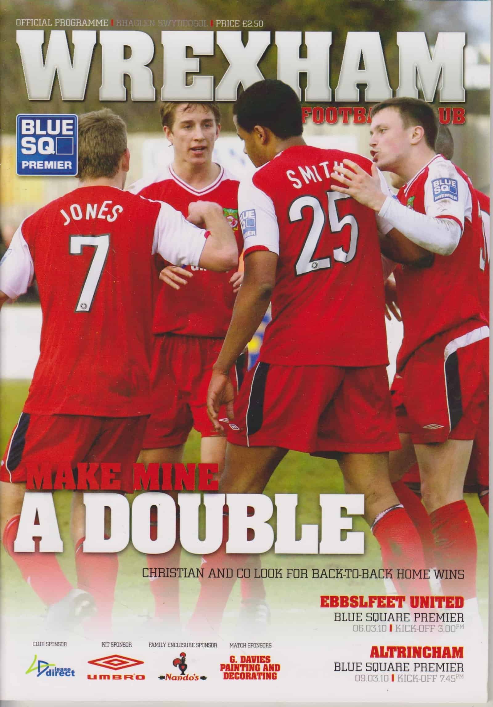 Wrexham v Ebbsfleet United 06-Mar-2010