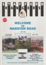 Stafford Rangers v Ely City 30-Aug-1997