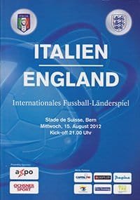 Italy v England 15-Aug-2012