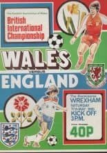 Wales v England 17-May-1980