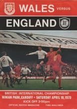Wales v England 18-Apr-1970