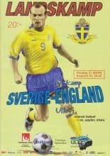 Sweden v England 31-Mar-2004