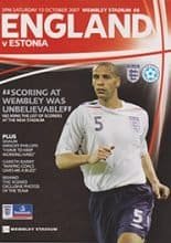 England v Estonia 13-Oct-2007