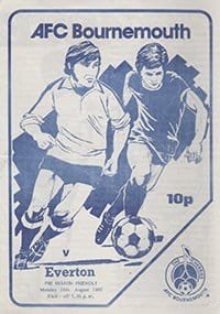 AFC Bournemouth v Everton 16-Aug-1982