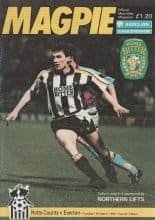 Notts County v Everton 17-Mar-1992