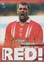 Middlesbrough v Everton 19-Sep-1998