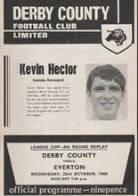 Derby County v Everton 23-Oct-1968