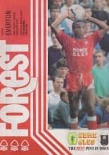 Nottingham Forest v Everton 25-Jan-1987