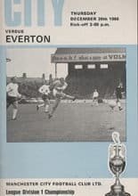 Manchester City v Everton 26-Dec-1968