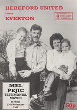 Hereford United v Everton 27-Nov-1989