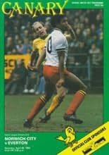 Norwich City v Everton 28-Apr-1984