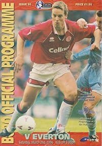 Middlesbrough v Everton 02-Mar-1996