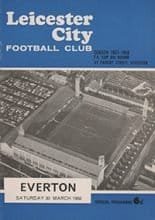 Leicester City v Everton 30-Mar-1968