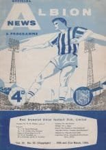 West Bromwich Albion v Everton 31-Mar-1964