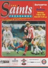 Southampton v Everton 07-Mar-1998