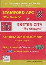 Stamford v Exeter City 26-Feb-2005