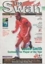 Swansea City v Exeter City 29-Apr-2000