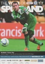 Rochdale v Exeter City 08-Dec-2012