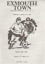 Exmouth Town Youth v Exeter City u16 08-Jan-1986