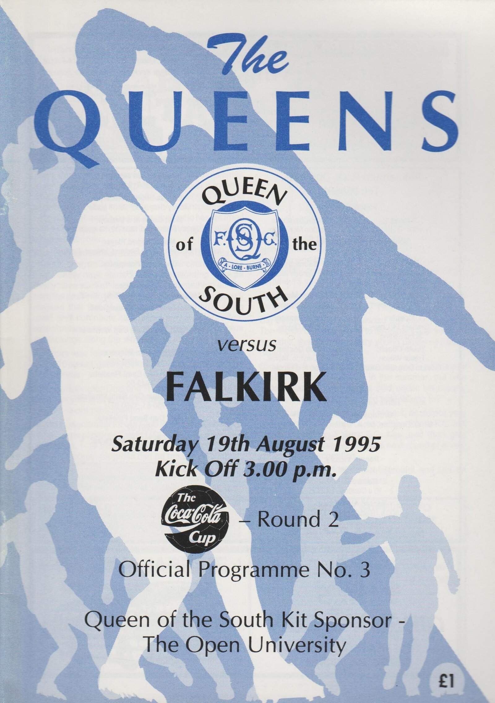 Queen of the South v Falkirk 19-Aug-1995