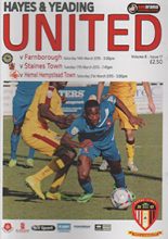 Hayes & Yeading United v Farnborough 14-Mar-2015