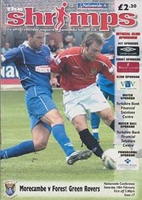 Morecambe v Forest Green Rovers 18-Feb-2006