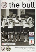 Hereford United v Forest Green Rovers 28-Dec-2013